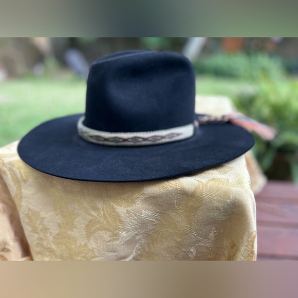 Serratelli 5x Beaver western cowboy hat with horsehair hat band - Picture 15 of 16